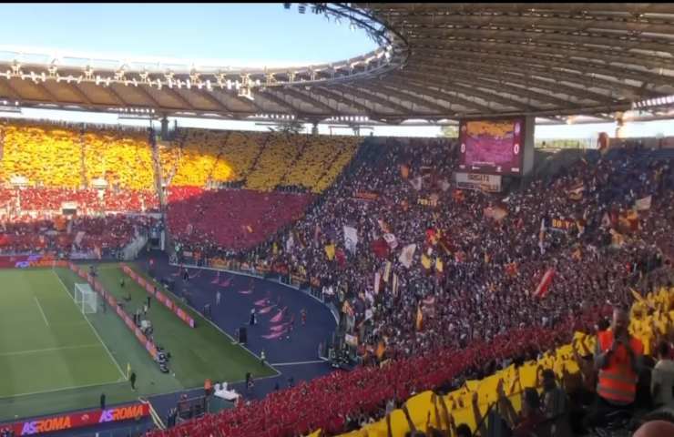 Derby olimpico coreografia