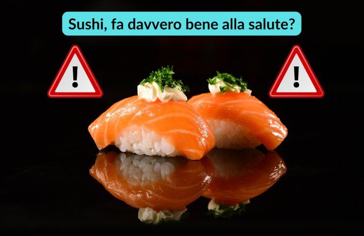 sushi salute calorie valori nutrizionali