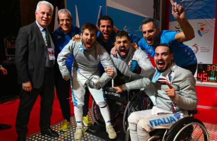 Scherma disabili facile sport