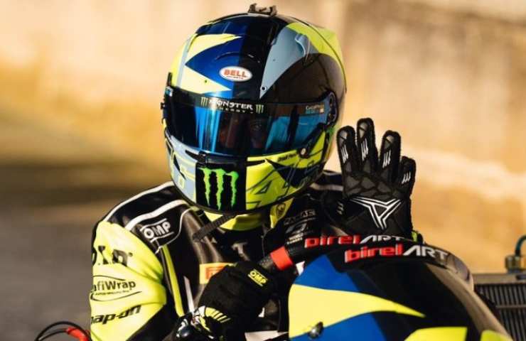 Valentino Rossi gesto