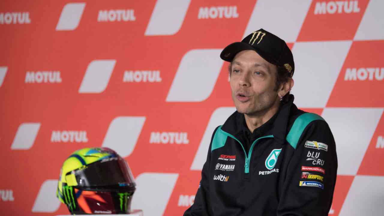 Valentino Rossi torna in pista