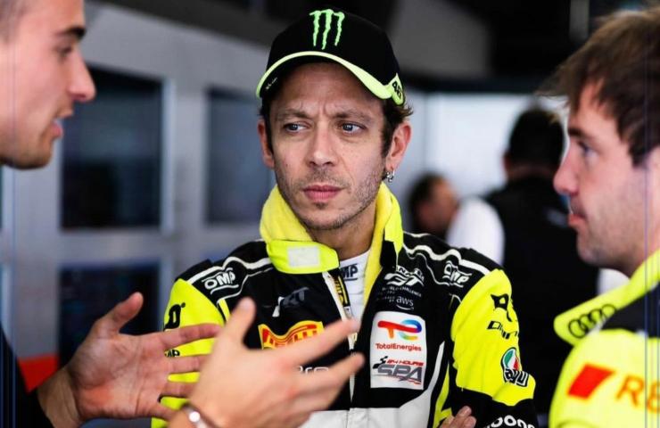 Valentino Rossi presente Valencia