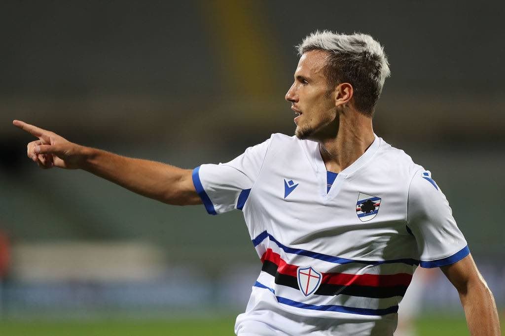 Verre autore del 2-1 con cui la Sampdoria ha battuto la Fiorentina