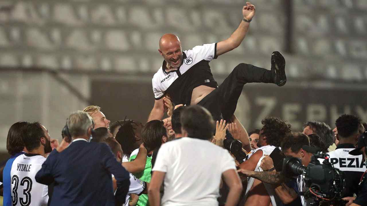 Serie B | Spezia, promozione storica. Volpi blinda Italiano