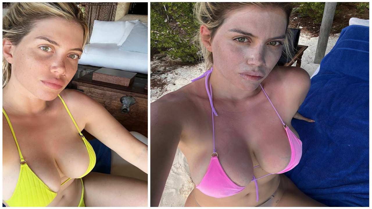 Wanda Nara, “Sabbia come costume”, In perizoma al mare è da perdere la testa! FOTO Wanda Nara, “Sabbia come costume”, In perizoma al mare è da perdere la testa! FOTO