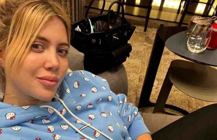 Wanda Nara zip giù