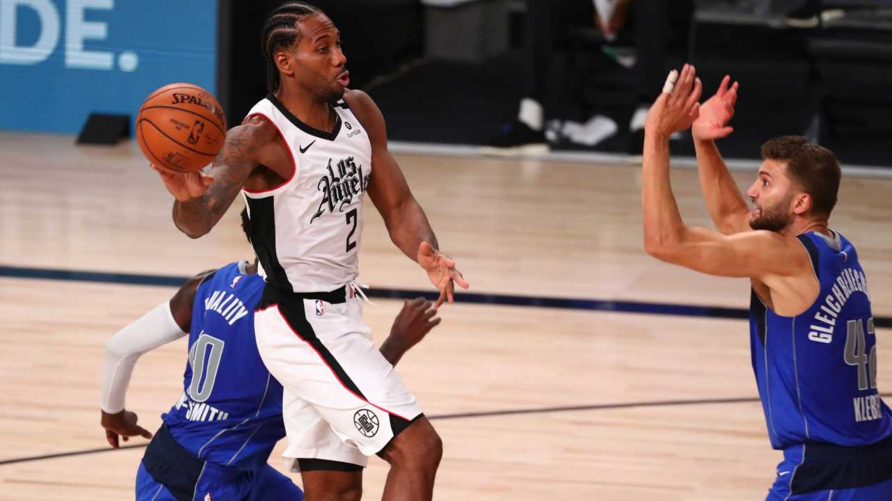 Kawhi Leonard in azione