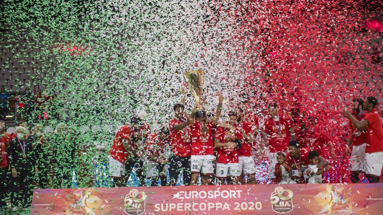 L'Olimpia Milano trionfa in Supercoppa Italiana