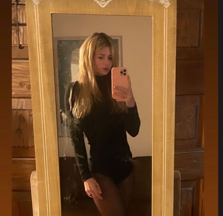 Camila Giorgi slip specchio