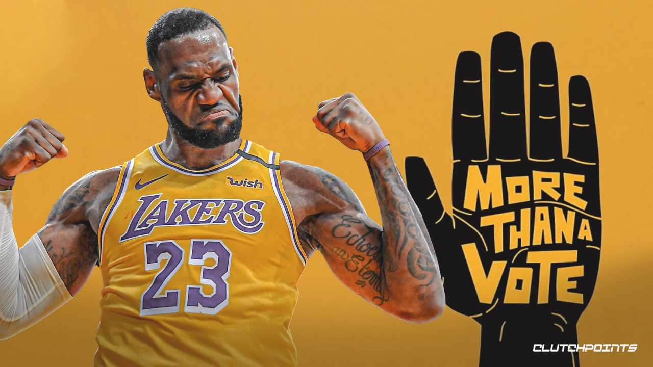 La campagna "More than a vote" di Lebron James