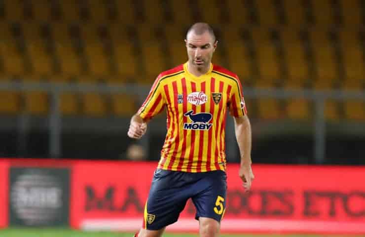 il capitano del lecce lucioni