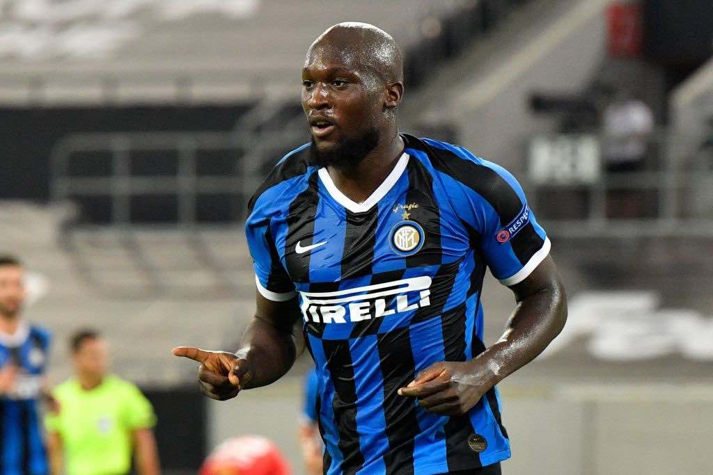 Lukaku autore del 2-0 dell'Inter in Europa League