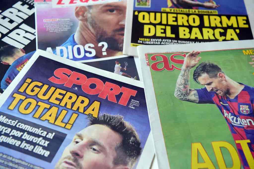 Messi Bartomeu guerra totale per