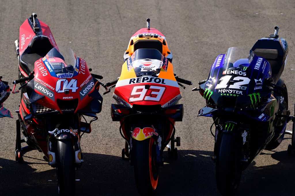 moto Honda Yamaha e Ducati circuito di Jerez