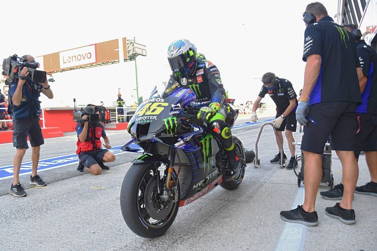 MotoGP Misano | Valentino Rossi domina nelle Libere 3