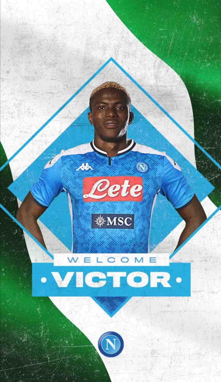 Ufficiale Osimhen è del Napoli